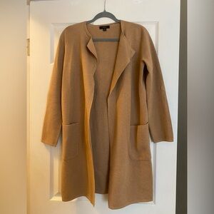 J Crew Ella open-front long sweater-blazer XXS